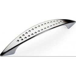 Mey İthalat® Noktalı Dolap Çekmece Kulpu 96 mm Krom