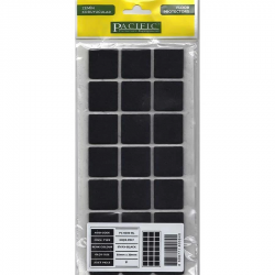 Mey İthalat® Pacific 6030 BL Yapışkanlı Keçe 30 mm X 30 mm Siyah