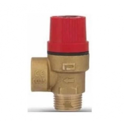 Mey İthalat® Pakkens 1/2 Erkek Emniyet Ventili 6 Bar