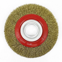 Mey İthalat® Partner 02005 Sarı Telli Daire Fırça 150X25 mm