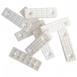 Mey İthalat® Plastik Baza  Dolap Pabucu (10 Adet)