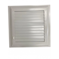 Mey İthalat® Plastik Menfez 25X45 Beyaz Banyo WC Havalandırma