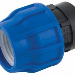 Mey İthalat® Poelsan Mavi 25X3/4 Kaplin Dişi Adaptör