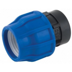 Mey İthalat® Poelsan Mavi 63X2 Kaplin Dişi Adaptör