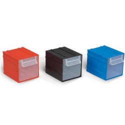 Mey İthalat® Portbag PÇ014 Çekmece  Mavi-Kırmızı