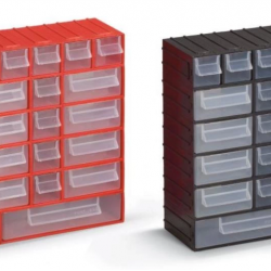 Mey İthalat® Portbag PH02 Hobby Çekmece Seti Kırmızı