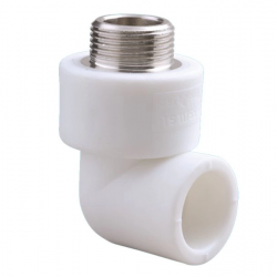 Mey İthalat® Pvc Boru PPRC Dış Dişli Dirsek 25x1/2'' 10 Adet