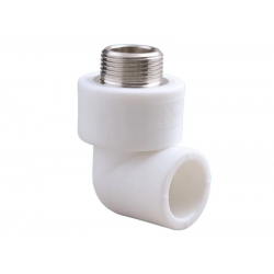 Mey İthalat® Pvc Boru PPRC Dış Dişli Dirsek 25x3/4'' 10 Adet