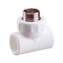 Mey İthalat® Pvc Boru PPRC Dış Dişli Te 20x1/2'' 10 Adet