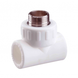 Mey İthalat® Pvc Boru PPRC Dış Dişli Te 25x3/4'' 10 Adet