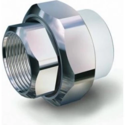 Mey İthalat® Pvc Boru PPRC İç Dişli Oynar Başlı Rekor 25x1/2'' 10 Adet