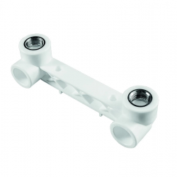 Mey İthalat® Pvc Boru PPRC Sıva Altı İç Dişli Çiftli Batarya Bağlantısı 20x1/2'' 10 Adet