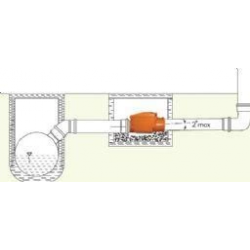Mey İthalat® PVC Pissu Atıksu Çekvalfi 100 mm Kilitli