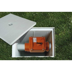 Mey İthalat® PVC Pissu Atıksu Çekvalfi 125 mm Kilitli