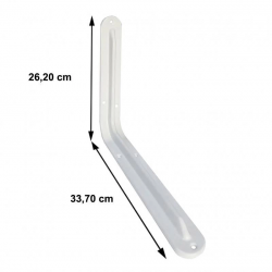 Mey İthalat® Raf Altı 12x14 mm Beyaz