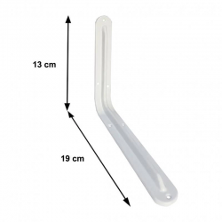Mey İthalat® Raf Altı 6x8 mm Beyaz