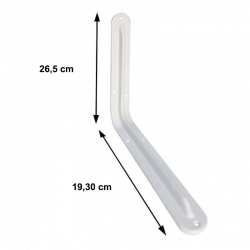 Mey İthalat® Raf Altı 8x10 mm Beyaz