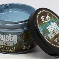 Mey İthalat® Rich 5002 Ege Mavisi Pas Efekti 160 cc