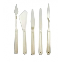 Mey İthalat® Rich Beyaz Spatula Seti 5 Parça