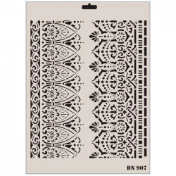Mey İthalat® Rich Dantel Seri DN-907 Stencil 35x25 cm