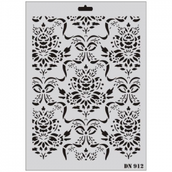Mey İthalat® Rich Dantel Seri DN-912 Stencil 35x25 cm