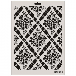 Mey İthalat® Rich Dantel Seri DN-921 Stencil 35x25 cm