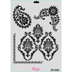 Mey İthalat® Rich Dantel Seri DN-926 Stencil 35x25 cm