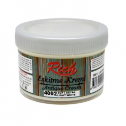 Mey İthalat® Rich Eskitme Kremi 4002 Soft Beyaz 160 cc Antique Cream