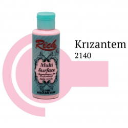 Mey İthalat® Rich Multi Surface 2140 Krızantem Akrilik Boya 120 cc