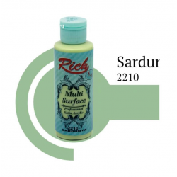 Mey İthalat® Rich Multi Surface 2210 Sardunya Akrilik Boya 130 cc