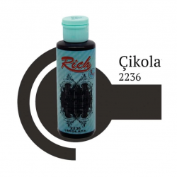 Mey İthalat® Rich Multi Surface 2236 Çikolata Akrilik Boya 120 cc