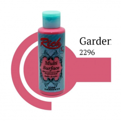 Mey İthalat® Rich Multi Surface 2296 Gardenya Akrilik Boya 120 cc