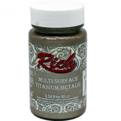 Mey İthalat® Rich Multi Surface Titanium 2508 Antik Bej Metalik 90 cc