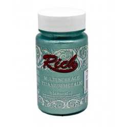 Mey İthalat® Rich Multi Surface Titanium 2550 Su Yeşili Metalik 90 cc