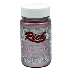 Mey İthalat® Rich Multi Surface Titanium 2556 Toz Pembe Metalik 90 cc