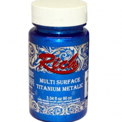 Mey İthalat® Rich Multi Surface Titanium 2562 Mavi Metalik 90 cc