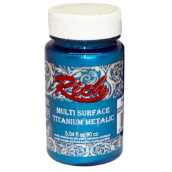 Mey İthalat® Rich Multi Surface Titanium 2566 Bodrum Mavi Metalik 90 cc