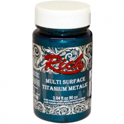 Mey İthalat® Rich Multi Surface Titanium 2570 Antik Turkuaz Metalik 90 cc