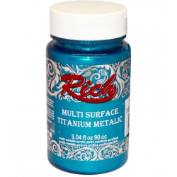 Mey İthalat® Rich Multi Surface Titanium 2572 Turkuaz Metalik 90 cc