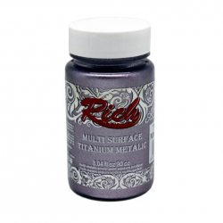 Mey İthalat® Rich Multi Surface Titanium 2576 Pudra Mor Metalik 90 cc