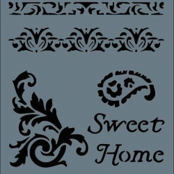 Mey İthalat® Rich New Seri N-108 Stencil 35x25 cm