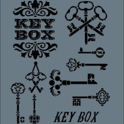 Mey İthalat® Rich New Seri N-110 Stencil 35x25 cm