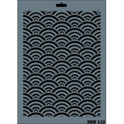 Mey İthalat® Rich New Seri N-113 Stencil 35x25 cm