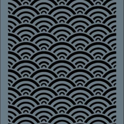 Mey İthalat® Rich New Seri N-113 Stencil 35x25 cm