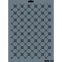 Mey İthalat® Rich New Seri N-115 Stencil 35x25 cm