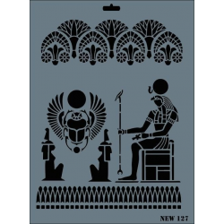 Mey İthalat® Rich New Seri N-127 Stencil 35x25 cm