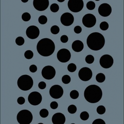 Mey İthalat® Rich New Seri N-139 Stencil 35x25 cm