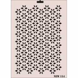 Mey İthalat® Rich New Seri N-154 Stencil 35x25 cm