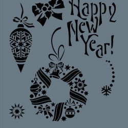 Mey İthalat® Rich New Seri N-223 Stencil 35x25 cm