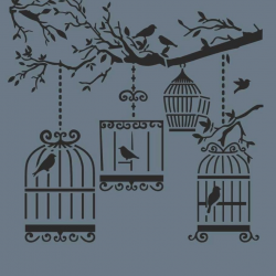 Mey İthalat® Rich New Seri N-240 Stencil 35x25 cm